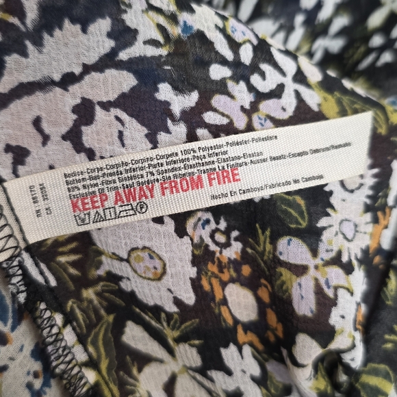 Free People Intimately Floral Lace Womens Body Suit XS - Picture 13 of 13